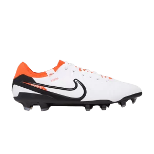 Nike Tiempo Legend 10 Pro FG 'Ready Pack' Blanc/Cramoisi brillant/Noir DV4333 100