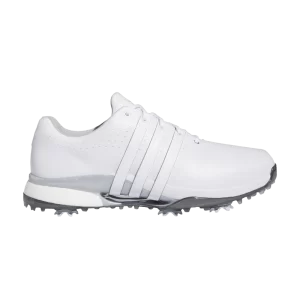 adidas Tour 360 24 Golf Wide 'Blanc Argent Métallisé' Blanc Nuage/Blanc Nuage/Argent Métallique IF0248
