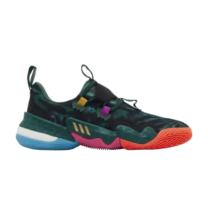 adidas Trae Young 1 "96 Olympics" Baskets Team Vert Foncé/Or Métallique/Noir IG3097