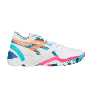 Puma TRC Blaze Court 'Venice Beach League' Baskets Blanc/Rose 379788 01