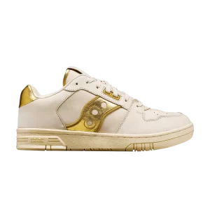 Chaussure Saucony Trinidad James x Hommewrk x Spot-Bilt Sonic Low 'Coach' Beige/Or S70827 2