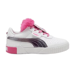Puma Trolls x Cali OG Little Kid 'Princess Poppy' Baskets Blanc/Ultraviolet 396993 01