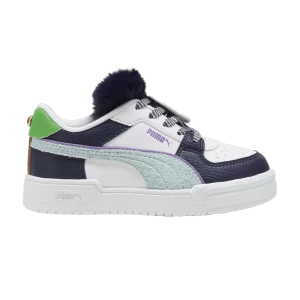 Puma Trolls x Cali Pro Little Kid 'Branch' Baskets Blanc/Ultraviolet 396533 01