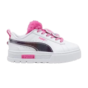 Puma Trolls x Mayze Little Kid 'Princess Poppy' Baskets Blanc/Ravish 396527 01