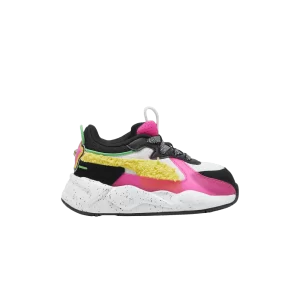 Puma Trolls x RS-X Baskets 'Viva' pour tout-petits Blanc/Jaune Pelé 396532 01