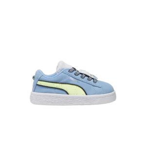 Puma Trolls x Suede Baskets 'Tiny Diamond' pour tout-petits Bleu clair/Lumière effervescente 396530 01