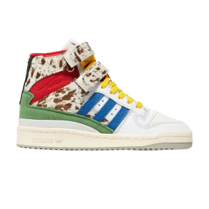 Baskets adidas Tulie Yaito x Wmns Forum 84 High 'Wearable Luxury' Blanc cristal/Bleu surf/Meilleur écarlate IF4811