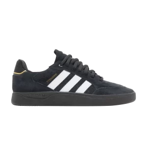 adidas Tyshawn Low 'Black White Gold Suede' Noir/Blanc Nuage/Or Métallique HQ2004