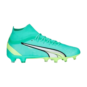 Puma Ultra Pro FG AG 'Pursuit Pack' Baskets Menthe électrique/Blanc/Jaune rapide 107240 03