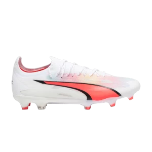 Baskets Puma Ultra Ultimate FG AG 'Breakthrough Pack' Blanc/Noir/Orchidée de feu 107311 01