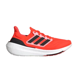 adidas UltraBoost Light 'Solar Red Black' Rouge ensoleillé/Noir/Blanc nuage HQ6341