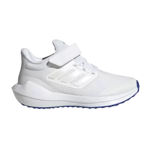 adidas Ultrabounce Little Kid 'Blanc Lucid Blue' Blanc Nuage/Zéro Métallisé/Bleu Lucide HQ1297