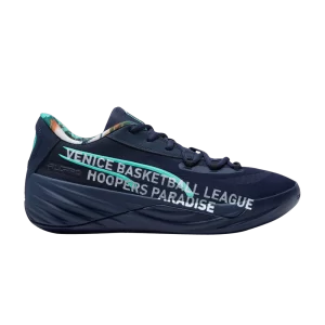 Puma VBL x All-Pro Nitro 'Navy Maple Syrup Mismatch' Baskets Marine/Sirop d'érable 311374 02