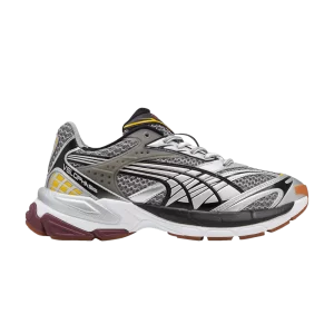 Puma Velophasis 'Phased – Argent Bourgogne Jaune 'Baskets Noir/Blanc 389365 05
