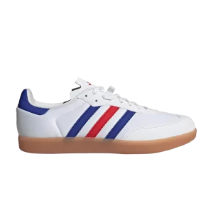 Baskets adidas Velosamba Made With Nature 'White Lucid Blue Scarlet' Blanc Nuage/Bleu Lucide/Better Scarlet IE7022