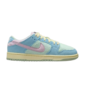 Nike Verdy x Dunk Low SB PS 'Visty' Look bleu/Rose arctique clair/Jaune vélo/Vert émail/Coupe FZ7195 400