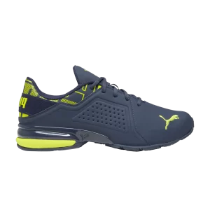 Puma Viz Runner Repeat 'Club Navy Lime Sheen' Baskets Marine Club/Lime Shine 377333 14
