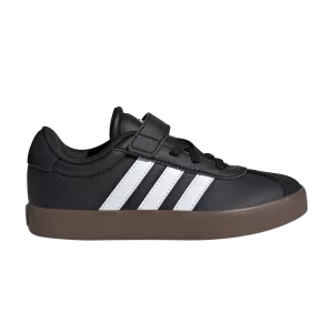 adidas VL Court 3.0 EL J 'Black White Gum' Couleur noir/Nuage blanc/Couleur noir ID9154