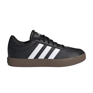 adidas VL Court 3.0 K 'Noir Blanc Gum' Noir/Blanc Nuage/Bubble Gum IE3630