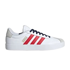 adidas VL Court 3.0 'White Scarlet Navy' Baskets Blanc Nuage/Better Scarlet/Bleu Foncé Team IF4464