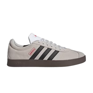 Baskets adidas VL Court 'Grey Black Gum' Gris un/Couleur noire/Meilleur écarlate HQ1802