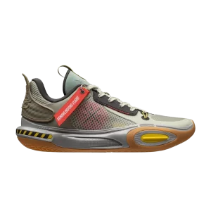 Li-Ning Wade All City 11 'Caution' Baskets Vert ABAT005 2