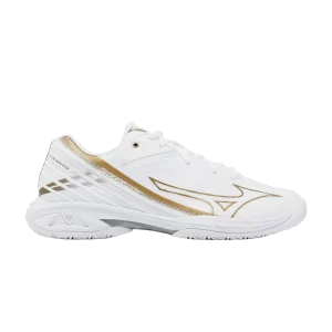Mizuno Wave Claw 3 Wide 'White Gold' Blanc/Or/Argent 71GA244341