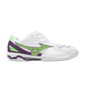 Mizuno Wave Fang Pro 'White Purple Green' Baskets Blanc/Bleu/Pourpre 71GA210000
