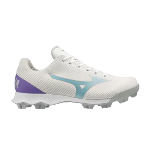 Mizuno Wave Finch LightRevo Jr 'White Teal Purple' Baskets Blanc/Bleu 320666 0050