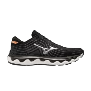 Mizuno Wave Horizon 6 'Black Silver' Baskets Noir/Argent 411351 9073