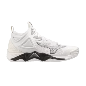 Mizuno Wave Momentum 3 Mid 'Blanc Noir' Blanc/Noir 430321 0090