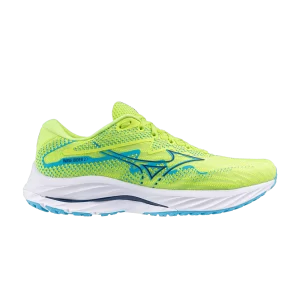 Mizuno Wave Rider 27 'Sharp Green Navy Peony' Vert épicé/Pivoine de mer 411415 4HNP