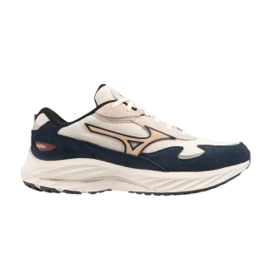 Mizuno Wave Rider Beta 'Insignia Blue' Blanc Neige/Sable Changeant/Bleu Insignia D1GA330904