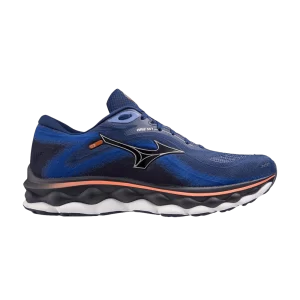 Mizuno Wave Sky 7 'Blue Depths Silver' Bleu Profondeurs/Argent 411411 6G73