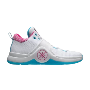 Li-Ning Way of Wade 6 'Buzzer Beater' Baskets Blanc/Bleu/Rose/Marron ABAT131 2