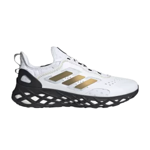 adidas Web Boost 'White Gold Black' Blanc Nuage/Or Métallique/Noir HQ6991