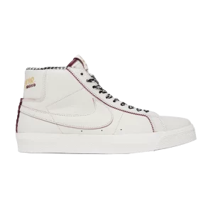 Nike Welcome Skateboarding x Zoom Blazer Mid SB 'Casa Welcome Madrid' Voile/Betterave foncé/Blanc FQ0795 100