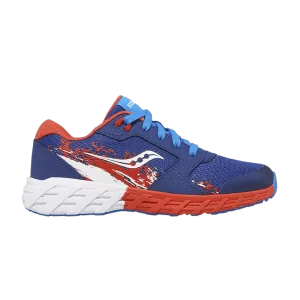 Saucony Wind 2.0 Lace Big Kid 'Navy Red' Baskets Marine/Rouge/Blanc SK267636