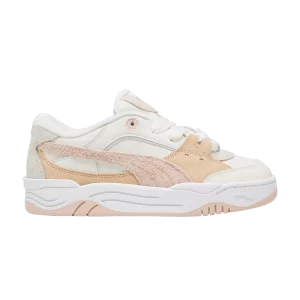 Baskets Puma Wmns 180 Premium 'Frosted Ivory Pink' Ivoire mat/blanc 393764 02