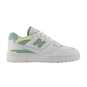 New Balance Wmns 550 'Salt Marsh Limelight' Baskets Blanc/Salt Marsh/Limelight BBW550EB