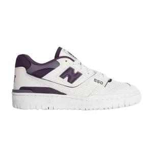 Baskets New Balance Wmns 550 'White Midnight Violet 'Blanc/Reflection/Midnight Violet BBW550DG