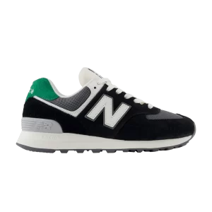 Baskets New Balance Wmns 574 'Black Classic Pine' Noir/Castlerock/Classic Pine WL574YA1