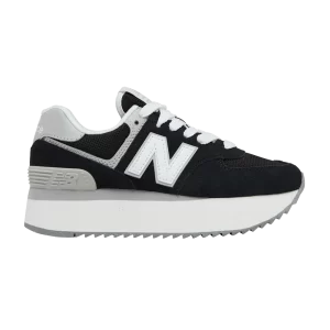 Baskets New Balance Wmns 574+ 'Black White 'Noir/Rain Cloud/Blanc WL574ZSA