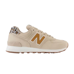 Baskets New Balance Wmns 574 'Leopard – Tobacco 'Gris/Tobacco/Blanc WL574XG2