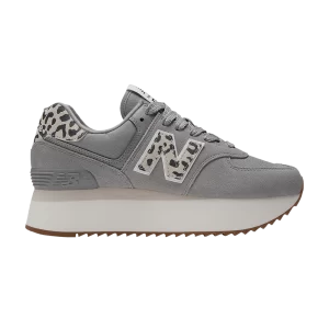 Baskets New Balance Wmns 574+ 'Shadow Grey Leopard 'Shadow gris/Moonbeam/Sea salt WL574ZDB