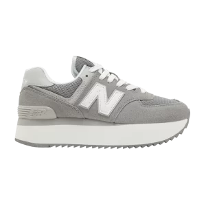 Baskets New Balance Wmns 574+ 'Shadow Grey' Shade gris/Rain cloud/Blanc WL574ZSD