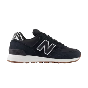 Baskets New Balance Wmns 574 'Zebra – Noir 'Noir/Blanc/Ghost WL574XB2