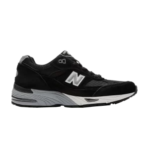 Baskets New Balance Wmns 991 Made in England 'Black Silver' Noir/Argent W991EKS