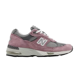 Baskets New Balance Wmns 991v1 Made in England 'Wistful Mauve 'Dreary Haze/Alloy/Smoked Pearl W991PGG