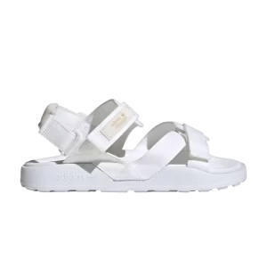adidas Wmns Adilette Adventure Sandal 'White Wonder Taupe' Blanc Nuage/Blanc Core/Wonderful Taupe HQ4242